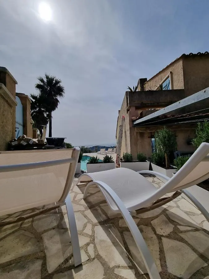Mountain Beach Villa With Panorama View & Private Pool & Sun Terrasse Cavalaire-sur-Mer 0*,