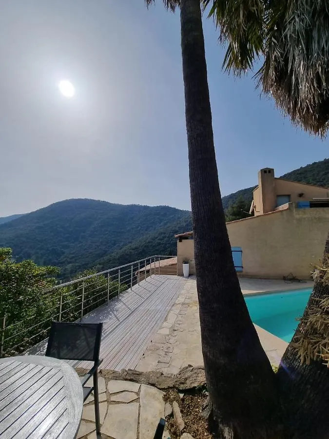 Mountain Beach Villa With Panorama View & Private Pool & Sun Terrasse Cavalaire-sur-Mer